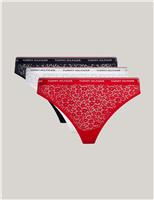3pk Premium Essentials Lace Thongs