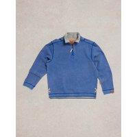 Pure Cotton Graphic Half Zip Sweatshirt