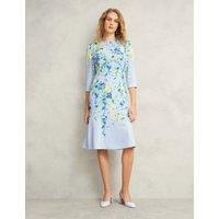 Floral Midi Shift Dress
