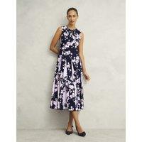 Angelica Floral Knee Length Skater Dress