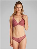 Instinct Lace Plunge T-Shirt Bra A-E