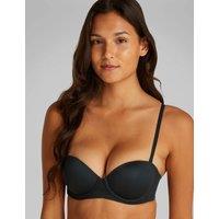Calvin Klein Perfectly Fit Push-Up Strapless Bra B-E Black