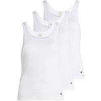 3pk Essentials Pure Cotton Rib Lounge Vests