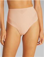 Stay Put Mesh Sculpted Medium Control Thong