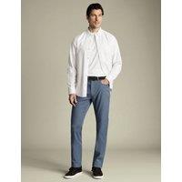 Slim Fit Twill 5 Pocket Stretch Jeans