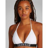 Calvin Klein Intense Power Ribbed Triangle Bikini Top White