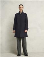 Cotton Rich Single Breasted Trench Coat