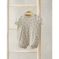 Pure Cotton Bear Print Romper (0-12 Mths)