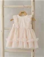 Mamas & Papas Tulle Dress (0-3 Yrs) Pink
