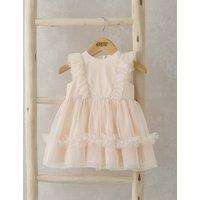 Mamas & Papas Tulle Dress (0-3 Yrs) Pink