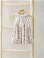 Pure Cotton Wildflower Dress (0-3 Yrs)