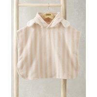 Pure Cotton Striped Petal Towelling Poncho