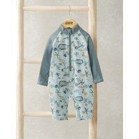Mamas & Papas Whale Print All In One (0-36 Mths) Multi