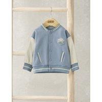Pure Cotton Appliqu Baseball Jacket (0 Mths-3 Yrs)