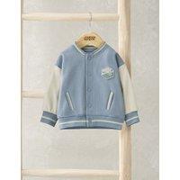 Mamas & Papas Pure Cotton Appliqu Baseball Jacket (0 Mths-3 Yrs) Multi