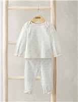 Mamas & Papas Pure Cotton Daisy Pyjamas (3-36 Mths) Multi