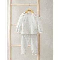 Pure Cotton Daisy Pyjamas (3-36 Mths)