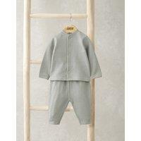 Mamas & Papas 3pc Pure Cotton Hot Air Balloon Outfit (0-12 Mths) Blue Mix