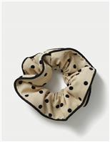 Polka Dot Scrunchie