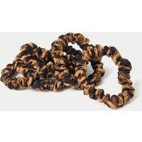 QB 5 Pack Leopard Print Mini Scrunchies