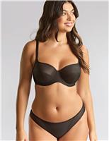 Panache Tango Essence Wired Balcony Bra (DD-K) Black