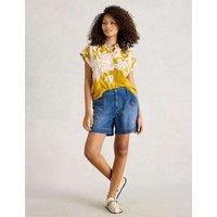 Denim Utility Shorts