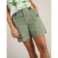 Lyocell Rich Cargo Shorts