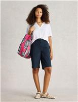 White Stuff Cotton Rich Chino Shorts Green