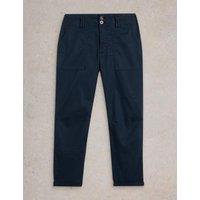 Lyocell Rich Cropped Trousers