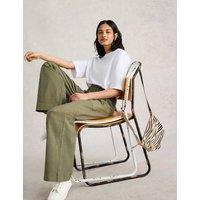 Cotton Rich Wide Leg Chinos