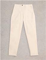 Cotton Rich Chinos with Linen