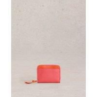 Leather Zip Around Purse