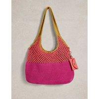 Pure Cotton Crochet Shopper with Coin Purse