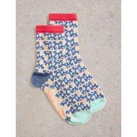 Cotton Rich Patterned Socks