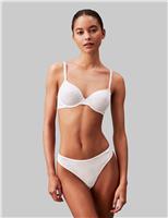 Sheer Marq Lace Demi Cup Bra A-E