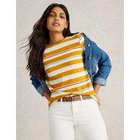 Pure Cotton Striped T-Shirt