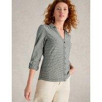 Pure Cotton Jersey Striped Shirt