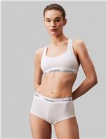 Modern Cotton High Rise Knicker Shorts