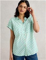 Pure Cotton Button Through Shirt