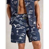 Map Print Swim Shorts