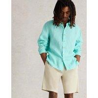 Regular Fit Pure Linen Shirt