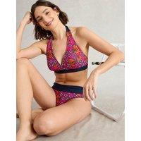 Reversible Halterneck Triangle Bikini Top