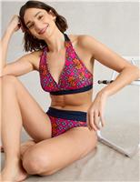 Reversible Halterneck Triangle Bikini Top