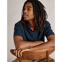 White Stuff Pure Cotton Polo Shirt Navy