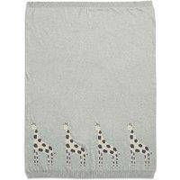 Pure Cotton Knitted Giraffe Shawl