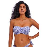 Freya Ocean Breeze Bandeau Bikini Top (D-G) Blue Mix