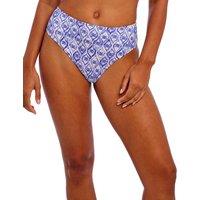 Freya Ocean Breeze High Waisted Bikini Bottoms Blue Mix