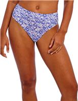 Ocean Breeze High Waisted Bikini Bottoms