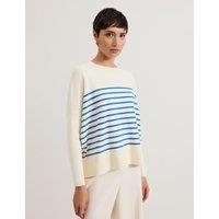 Sadie Striped Round Neck Jumper