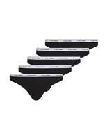 5pk Modern Logo Cotton Rich Bikini Knickers